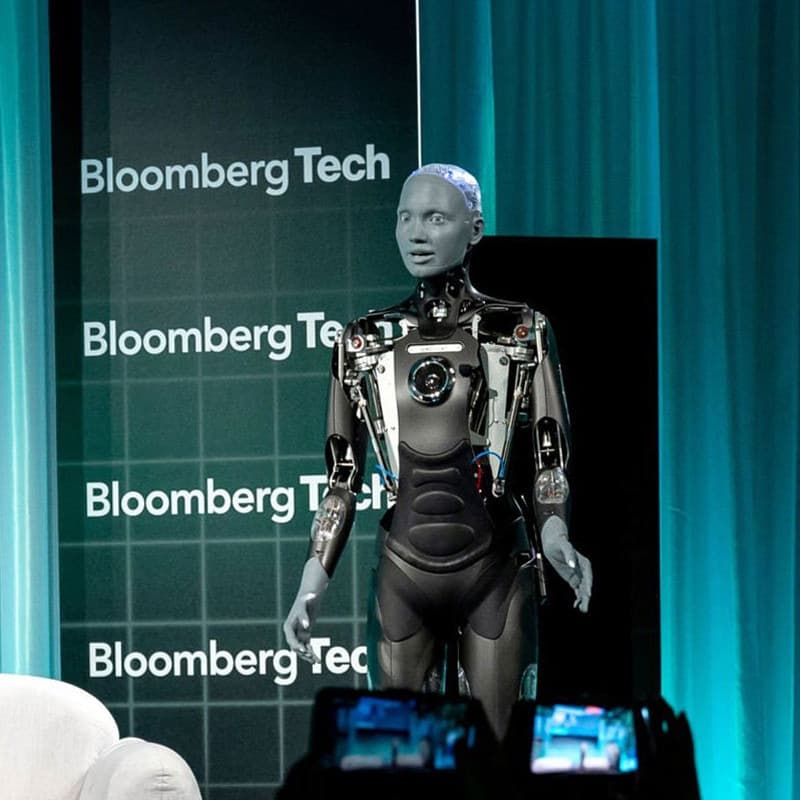 Ameca humanoid robot by Engineered Arts
