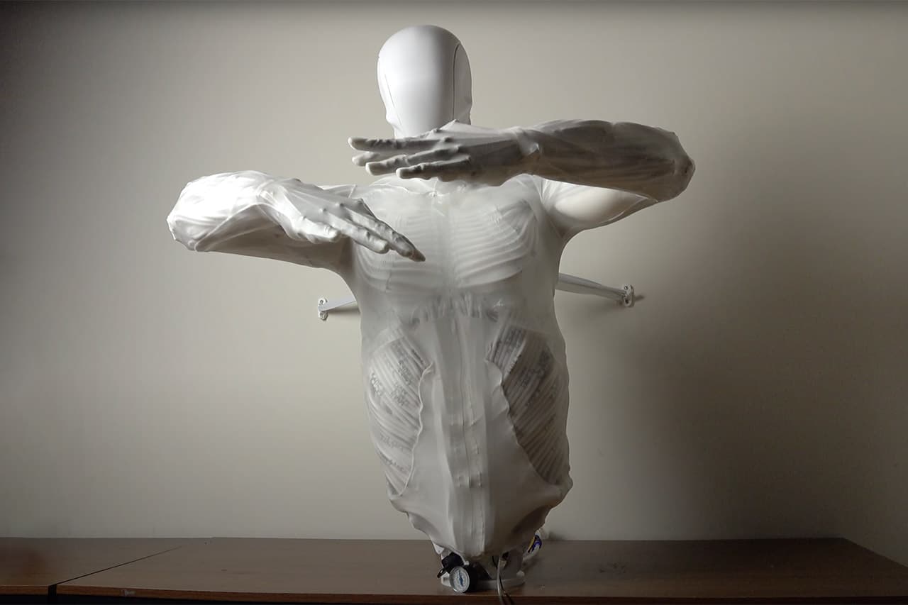Clone Torso humanoid robot by Clone Robotics